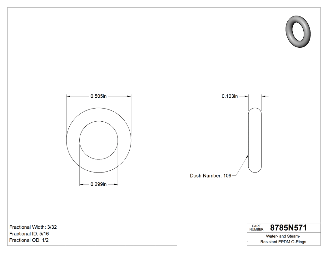 Technical drawing - 8785N571